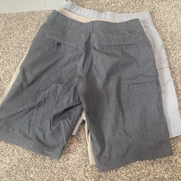 Nicklaus Men's Casual Shorts, golf shorts - Dark gray, Light gray, Tan. Sz 30 - Picture 11 of 11